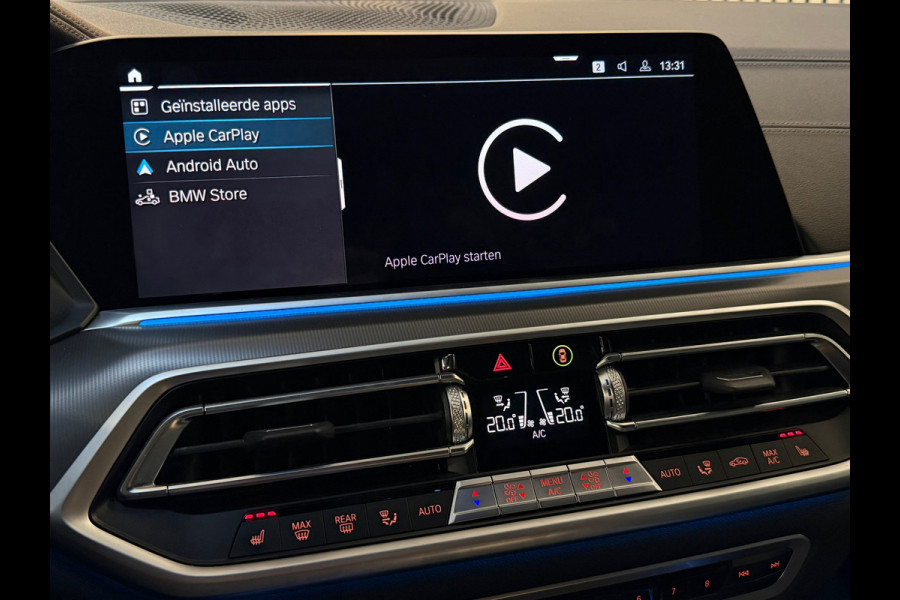 BMW X5 XDrive45e High Executive M-SPORT|PANO|HuD|360CAMERA|LASER|LUCHTVERING|KEYLESS|TREKHAAK|AUTOPILOT|DEALER ONDERHOUDEN|VOL!