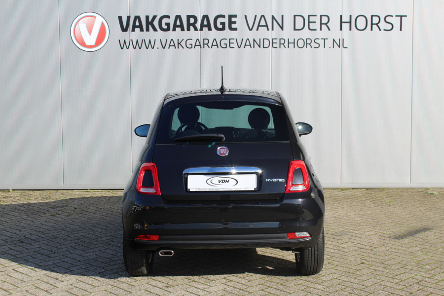 Fiat 500 1.0 70 pk Hybrid Bellavita Pack Style, Pack Comfort, Tech Pack Cruise Controle, Climate Control, Navigatie Systeem, Apple Carplay
