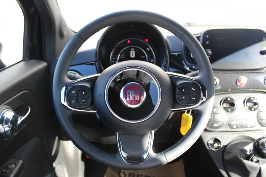 Fiat 500 1.0 70 pk Hybrid Bellavita Pack Style, Pack Comfort, Tech Pack Cruise Controle, Climate Control, Navigatie Systeem, Apple Carplay