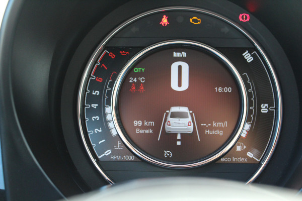 Fiat 500 1.0 70 pk Hybrid Bellavita Pack Style, Pack Comfort, Tech Pack Cruise Controle, Climate Control, Navigatie Systeem, Apple Carplay