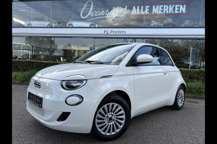 Fiat 500 Icon 42 kWh Airco - Apple carplay - Bluetooth - Cruise control - Keyless start - Navigatie - Licht metalen velgen 16 inch - Draadloze telefoonoplader - Elektrische ramen voor - Led verlichting - Stuur multifunctioneel - Stuur leder - Centrale vergrendeling met afstandsbediening
