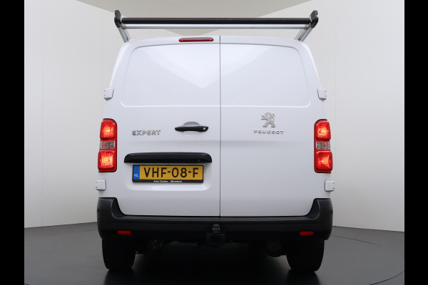 Peugeot Expert 2.0HDI 123PK Imperiaal 3-Persoons Trekhaak Airco Apple Carplay Android Auto Navi* Bluetooth Pdc Cruise Control Regen-Lichtsensor Schuifdeur Betonplex Vloer Wandbetimmering 2.500KG Trekgewicht 1e Eigenaar Originele Nederlandse Auto