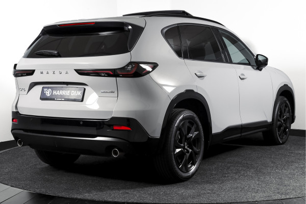 Mazda CX-5 2.5 E-SKYACTIV G 141 M HYBRID Homura | S/K-Panodak | Dig. Cockpit | Adapt. Cruise | Stoelventilatie+verw. | Leder | 360 Camera | NAV + App. Connect | ECC | Elek. Klep | Bose | LM 19" | 2089
