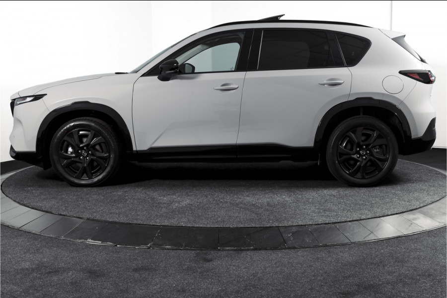 Mazda CX-5 2.5 E-SKYACTIV G 141 M HYBRID Homura | S/K-Panodak | Dig. Cockpit | Adapt. Cruise | Stoelventilatie+verw. | Leder | 360 Camera | NAV + App. Connect | ECC | Elek. Klep | Bose | LM 19" | 2089