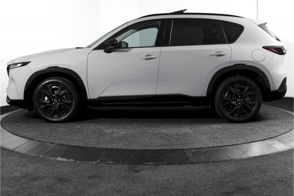 Mazda CX-5 2.5 E-SKYACTIV G 141 M HYBRID Homura | S/K-Panodak | Dig. Cockpit | Adapt. Cruise | Stoelventilatie+verw. | Leder | 360 Camera | NAV + App. Connect | ECC | Elek. Klep | Bose | LM 19" | 2089