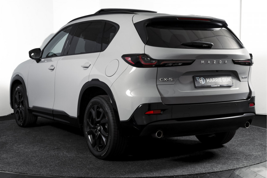 Mazda CX-5 2.5 E-SKYACTIV G 141 M HYBRID Homura | S/K-Panodak | Dig. Cockpit | Adapt. Cruise | Stoelventilatie+verw. | Leder | 360 Camera | NAV + App. Connect | ECC | Elek. Klep | Bose | LM 19" | 2089