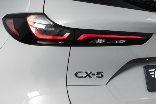 Mazda CX-5 2.5 E-SKYACTIV G 141 M HYBRID Homura | S/K-Panodak | Dig. Cockpit | Adapt. Cruise | Stoelventilatie+verw. | Leder | 360 Camera | NAV + App. Connect | ECC | Elek. Klep | Bose | LM 19" | 2089