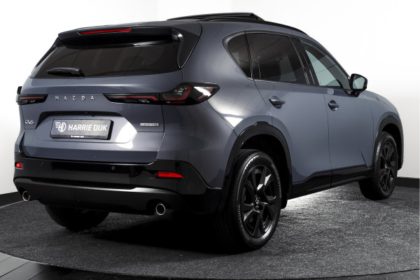 Mazda CX-5 2.5 E-SKYACTIV G 141 M HYBRID Homura | S/K-Panodak | Dig. Cockpit | Adapt. Cruise | Stoelventilatie+verw. | Leder | 360 Camera | NAV + App. Connect | ECC | Elek. Klep | Bose | LM 19" | 0307