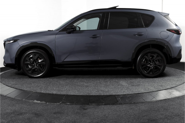 Mazda CX-5 2.5 E-SKYACTIV G 141 M HYBRID Homura | S/K-Panodak | Dig. Cockpit | Adapt. Cruise | Stoelventilatie+verw. | Leder | 360 Camera | NAV + App. Connect | ECC | Elek. Klep | Bose | LM 19" | 0307