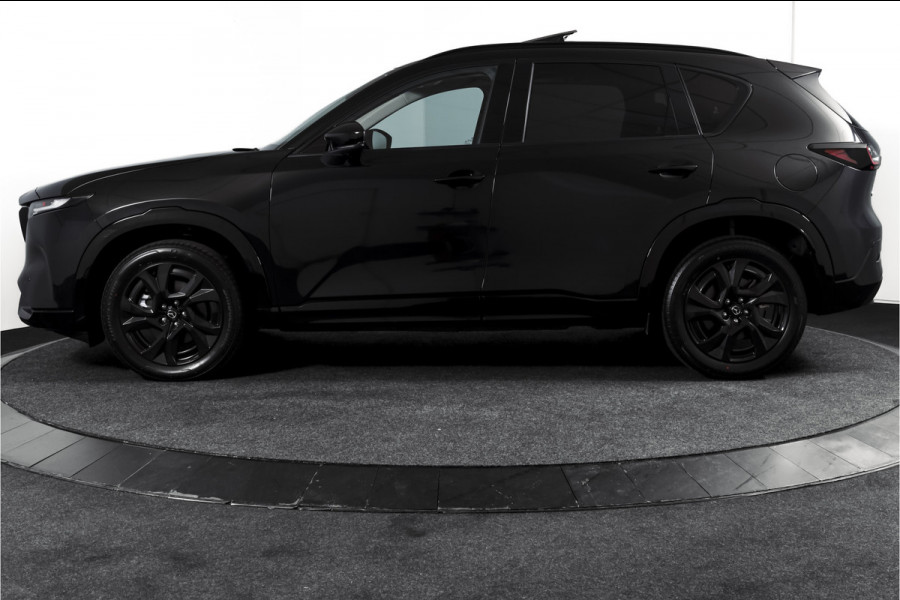 Mazda CX-5 2.5 E-SKYACTIV G 141 M HYBRID Homura | S/K-Panodak | Dig. Cockpit | Adapt. Cruise | Stoelventilatie+verw. | Leder | 360 Camera | NAV + App. Connect | ECC | Elek. Klep | Bose | LM 19" | 2552