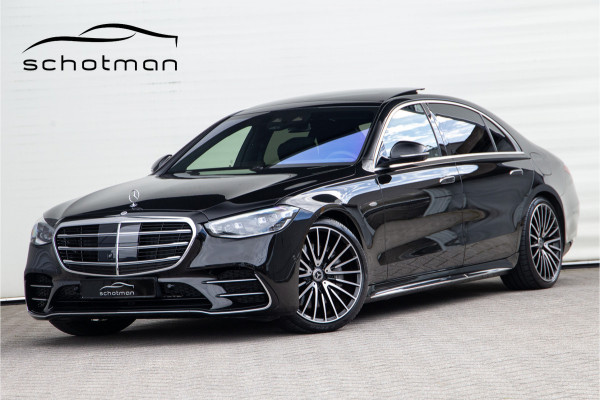 Mercedes-Benz S-Klasse 580 e 4MATIC Lang AMG Premium Plus, Business Class, Burmester 4D, 4x Massage, Achterasbesturing, 2025
