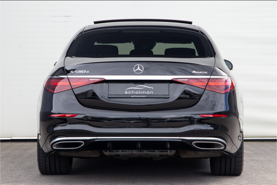Mercedes-Benz S-Klasse 580 e 4MATIC Lang AMG Premium Plus, Business Class, Burmester 4D, 4x Massage, Achterasbesturing, 2025