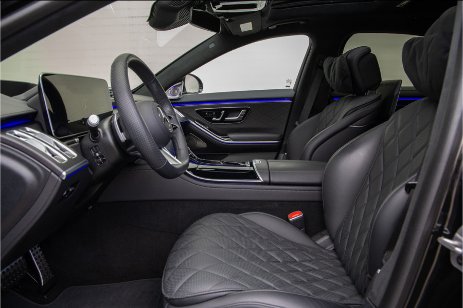 Mercedes-Benz S-Klasse 580 e 4MATIC Lang AMG Premium Plus, Business Class, Burmester 4D, 4x Massage, Achterasbesturing, 2025
