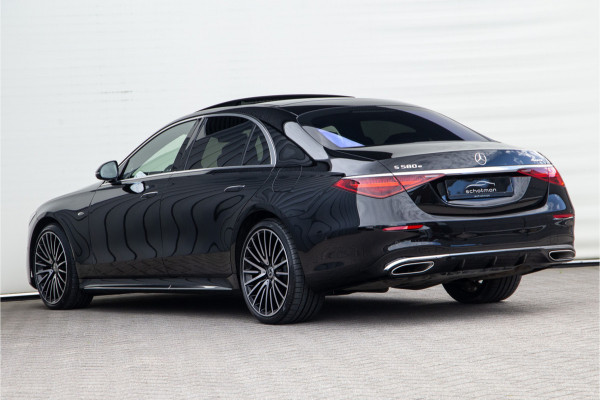 Mercedes-Benz S-Klasse 580 e 4MATIC Lang AMG Premium Plus, Business Class, Burmester 4D, 4x Massage, Achterasbesturing, 2025