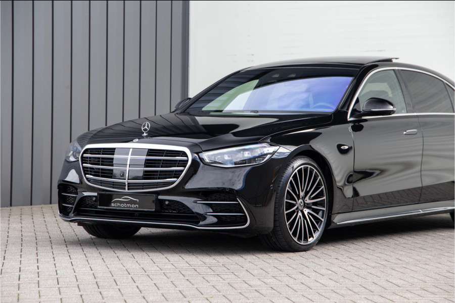 Mercedes-Benz S-Klasse 580 e 4MATIC Lang AMG Premium Plus, Business Class, Burmester 4D, 4x Massage, Achterasbesturing, 2025