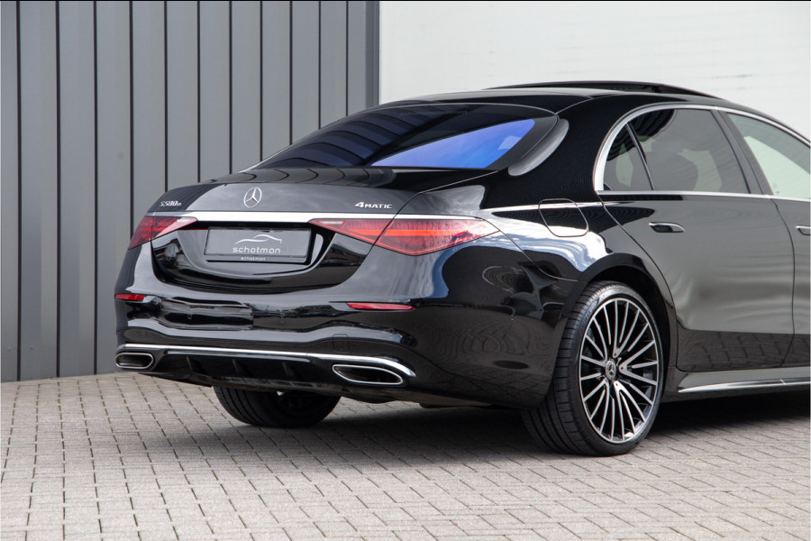Mercedes-Benz S-Klasse 580 e 4MATIC Lang AMG Premium Plus, Business Class, Burmester 4D, 4x Massage, Achterasbesturing, 2025