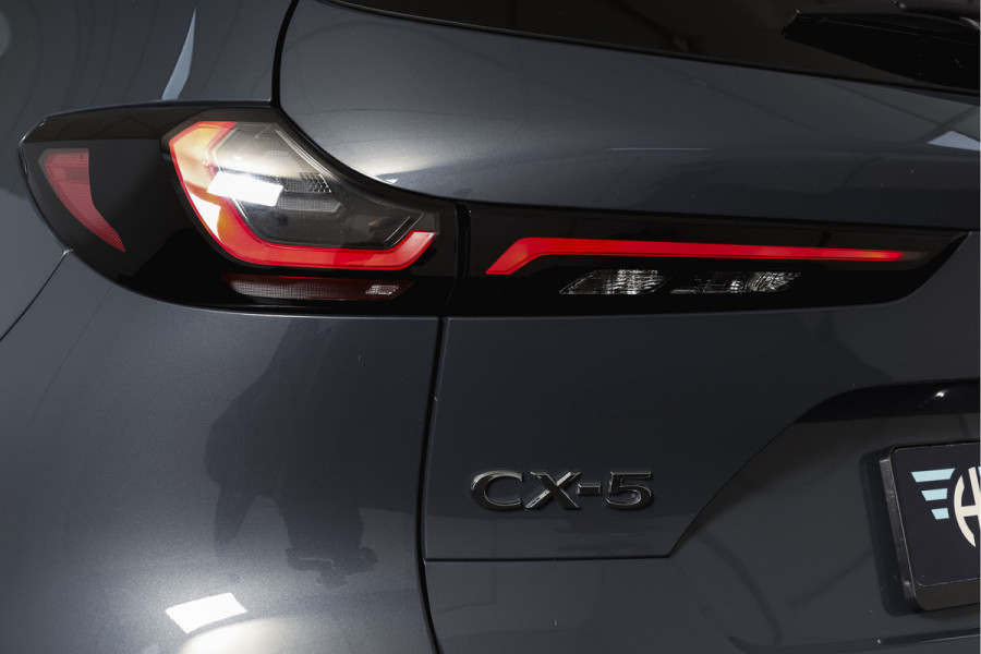 Mazda CX-5 2.5 E-SKYACTIV G 141 M HYBRID Homura | S/K-Panodak | Dig. Cockpit | Adapt. Cruise | Stoelventilatie+verw. | Leder | 360 Camera | NAV + App. Connect | ECC | Elek. Klep | Bose | LM 19" | 0234