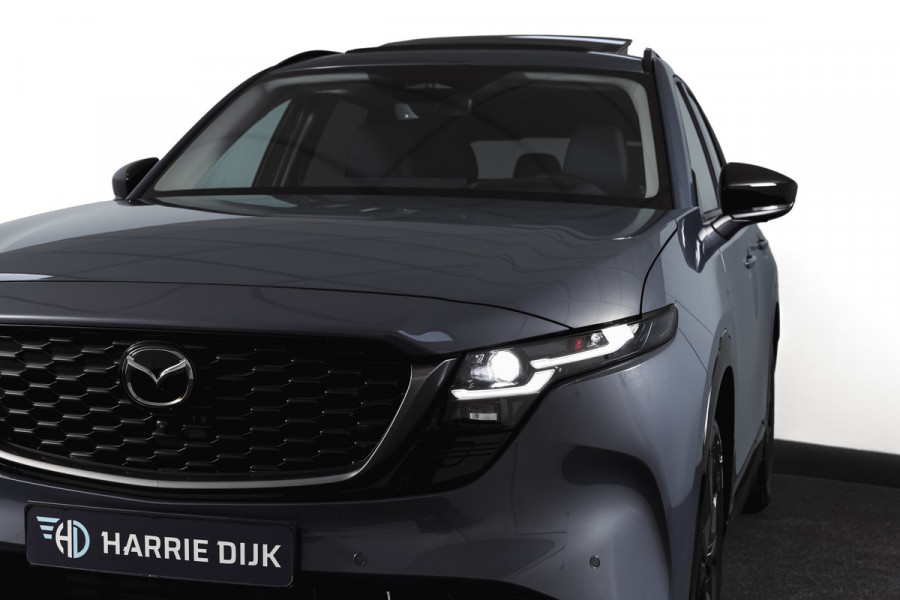 Mazda CX-5 2.5 E-SKYACTIV G 141 M HYBRID Homura | S/K-Panodak | Dig. Cockpit | Adapt. Cruise | Stoelventilatie+verw. | Leder | 360 Camera | NAV + App. Connect | ECC | Elek. Klep | Bose | LM 19" | 0307
