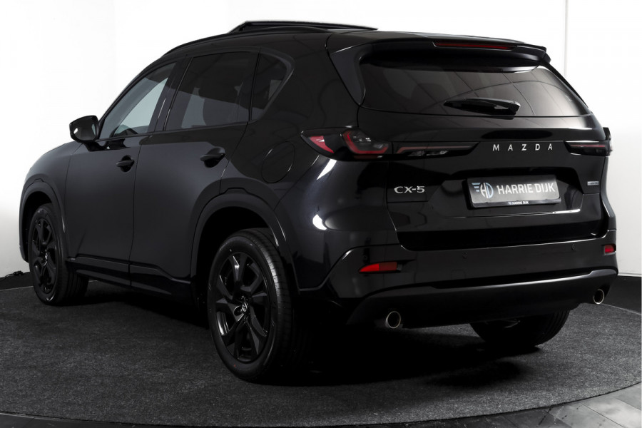 Mazda CX-5 2.5 E-SKYACTIV G 141 M HYBRID Homura | S/K-Panodak | Dig. Cockpit | Adapt. Cruise | Stoelventilatie+verw. | Leder | 360 Camera | NAV + App. Connect | ECC | Elek. Klep | Bose | LM 19" | 2552