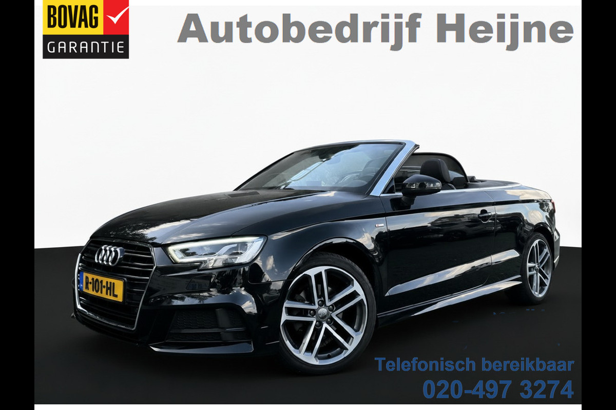 Audi A3 Cabriolet 35 TFSI CoD 150PK S-TRONIC S LINE ADVANCE SPORT LEDER/NAVI/BANG&OLUFSEN