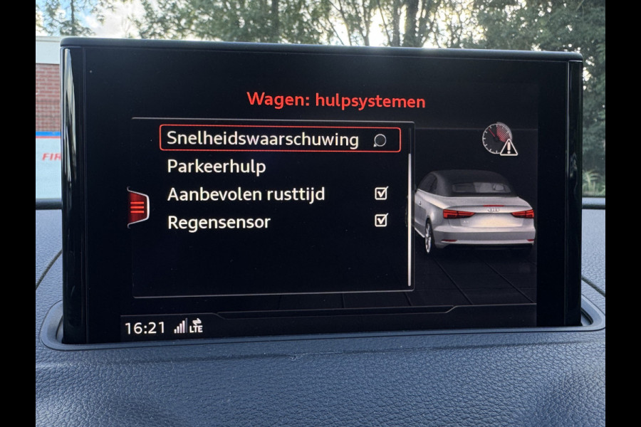 Audi A3 Cabriolet 35 TFSI CoD 150PK S-TRONIC S LINE ADVANCE SPORT LEDER/NAVI/BANG&OLUFSEN