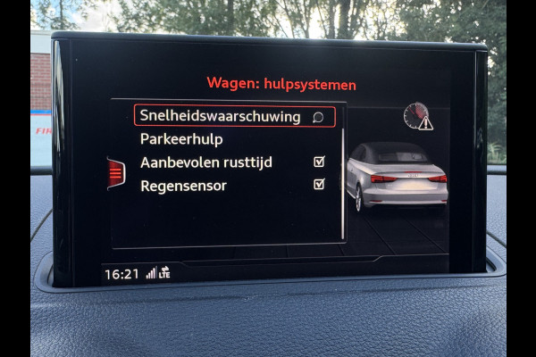 Audi A3 Cabriolet 35 TFSI CoD 150PK S-TRONIC S LINE ADVANCE SPORT LEDER/NAVI/BANG&OLUFSEN