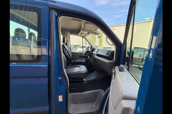 Volkswagen Crafter 35 2.0 TDI Pickup / DC / HIAB Kraan / Trekhaak 6 persoons