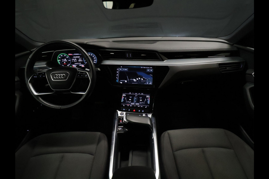Audi e-tron Sportback 55 quattro edition 95 kWh [APPLE CARPLAY, ANDROID, CRUISE CONTROL, STOEL VERWARMING, DIGITAL DASH, MEMORY SEATS, CAMERA, PDC V+A, ELEKTRISCHE ACHTERKLEP, BLUETOOTH, CLIMATE CONTROL, NIEUWSTAAT]