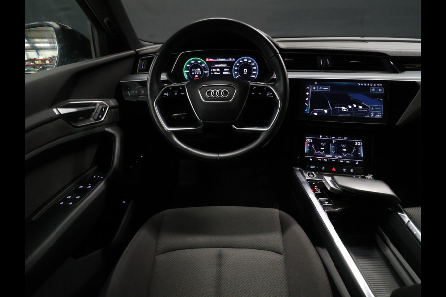 Audi e-tron Sportback 55 quattro edition 95 kWh [APPLE CARPLAY, ANDROID, CRUISE CONTROL, STOEL VERWARMING, DIGITAL DASH, MEMORY SEATS, CAMERA, PDC V+A, ELEKTRISCHE ACHTERKLEP, BLUETOOTH, CLIMATE CONTROL, NIEUWSTAAT]