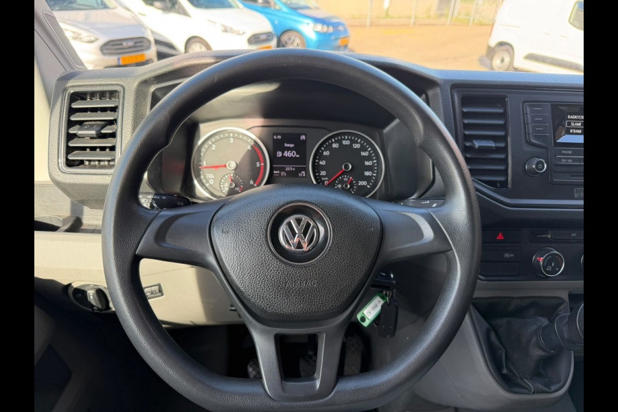 Volkswagen Crafter 35 2.0 TDI Pickup / DC / HIAB Kraan / Trekhaak / 6 persoons