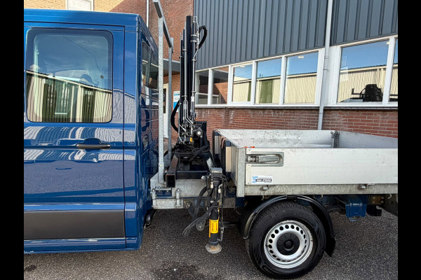 Volkswagen Crafter 35 2.0 TDI Pickup / DC / HIAB Kraan / Trekhaak / 6 persoons