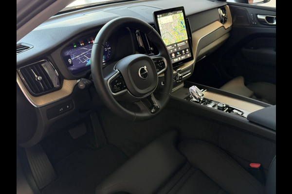 Volvo XC60 2.0 T8 455PK AWD PLUS DARK NIEUWE AUTO HARMAN KARDON 360.CAM STOEL/STUUR VERW LEER