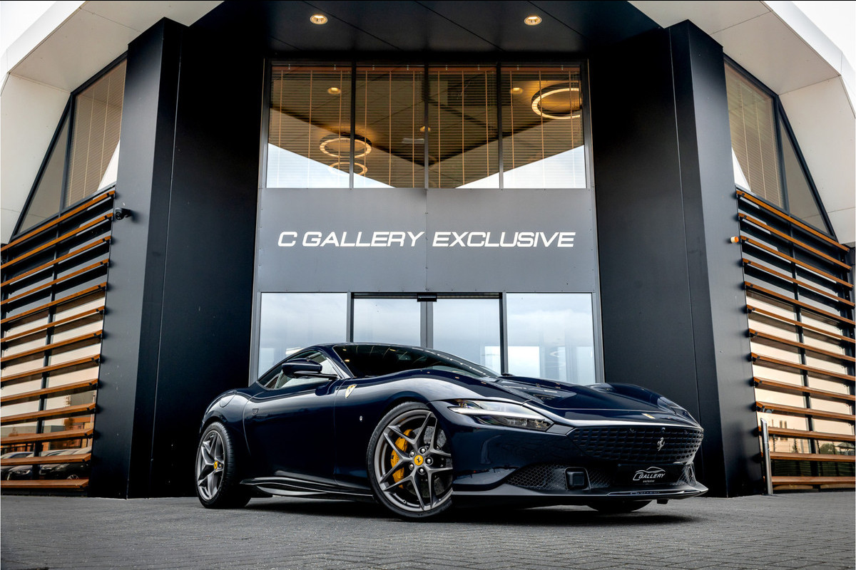Ferrari Roma 3.9 V8 HELE - Blu Pozzi | Novitec Exhaust | Passenger Display | Carbon