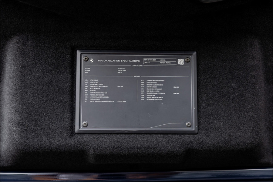 Ferrari Roma 3.9 V8 HELE - Blu Pozzi | Novitec Exhaust | Passenger Display | Carbon