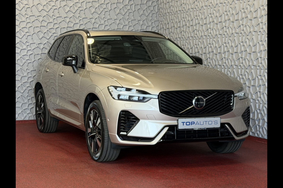 Volvo XC60 2.0 T8 455PK AWD PLUS DARK NIEUWE AUTO HARMAN KARDON 360.CAM STOEL/STUUR VERW LEER