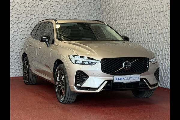 Volvo XC60 2.0 T8 455PK AWD PLUS DARK NIEUWE AUTO HARMAN KARDON 360.CAM STOEL/STUUR VERW LEER