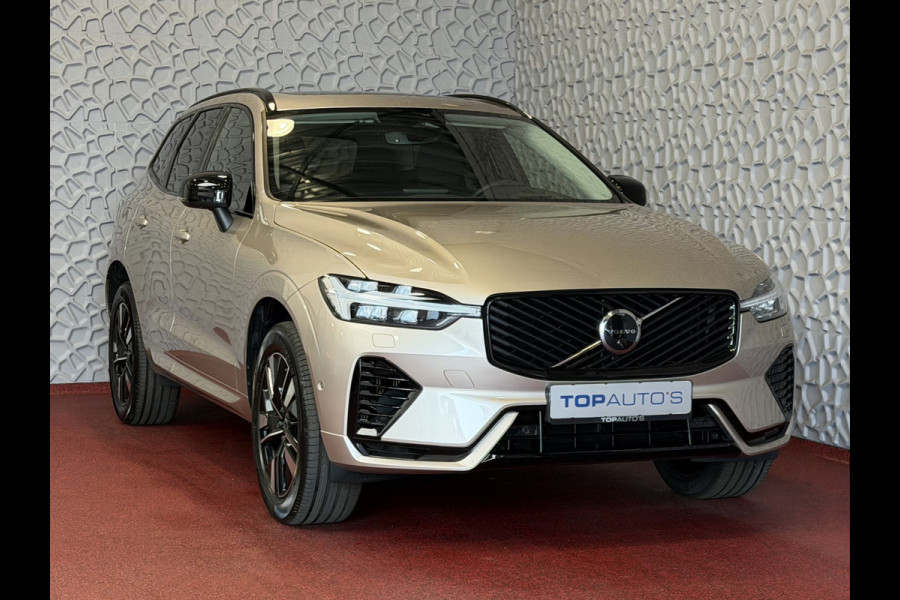 Volvo XC60 2.0 T8 455PK AWD PLUS DARK NIEUWE AUTO HARMAN KARDON 360.CAM STOEL/STUUR VERW LEER