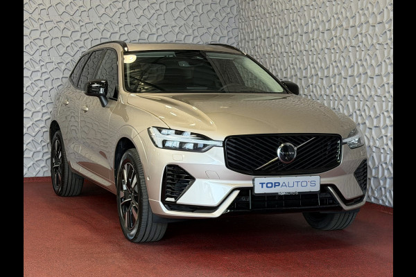 Volvo XC60 2.0 T8 455PK AWD PLUS DARK NIEUWE AUTO HARMAN KARDON 360.CAM STOEL/STUUR VERW LEER