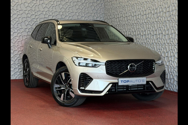 Volvo XC60 2.0 T8 455PK AWD PLUS DARK NIEUWE AUTO HARMAN KARDON 360.CAM STOEL/STUUR VERW LEER