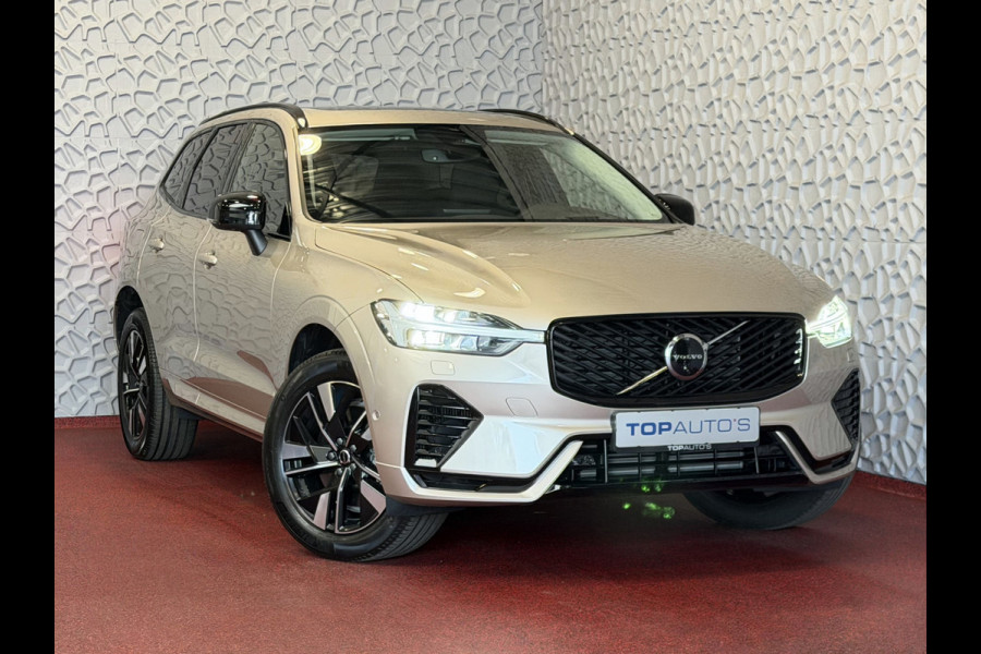 Volvo XC60 2.0 T8 455PK AWD PLUS DARK NIEUWE AUTO HARMAN KARDON 360.CAM STOEL/STUUR VERW LEER