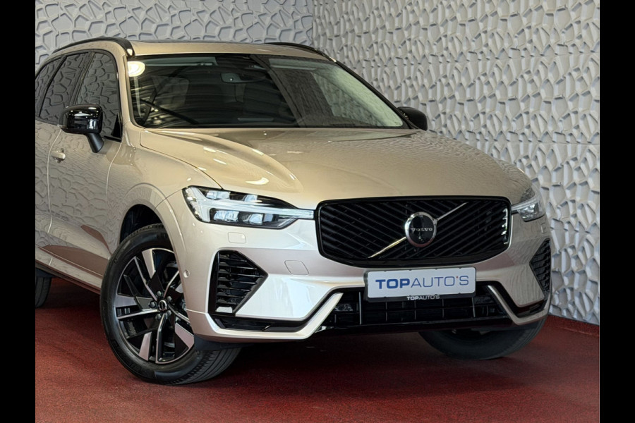 Volvo XC60 2.0 T8 455PK AWD PLUS DARK NIEUWE AUTO HARMAN KARDON 360.CAM STOEL/STUUR VERW LEER