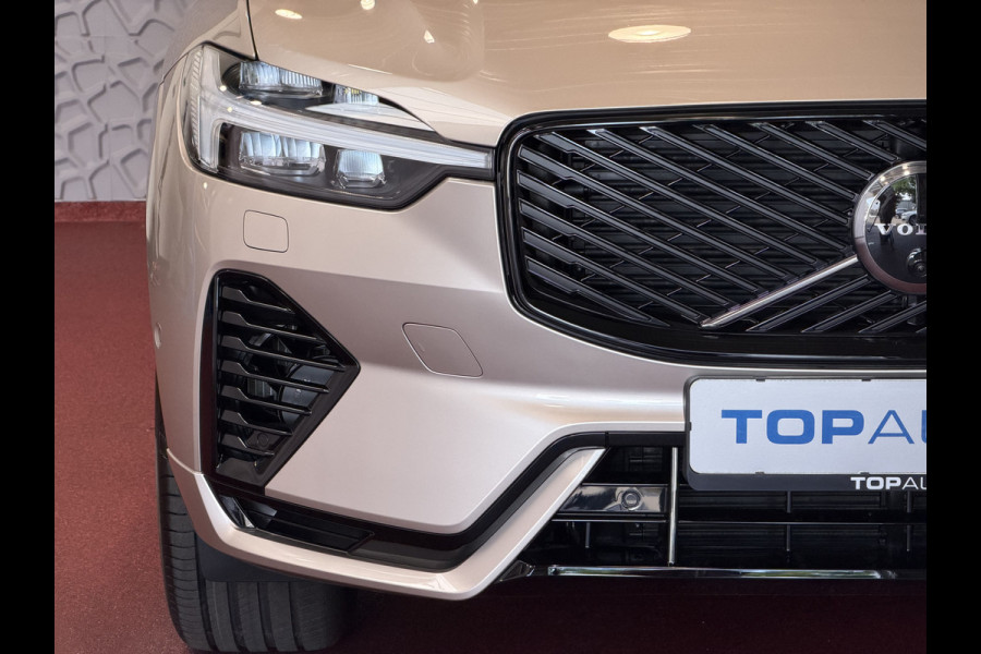 Volvo XC60 2.0 T8 455PK AWD PLUS DARK NIEUWE AUTO HARMAN KARDON 360.CAM STOEL/STUUR VERW LEER