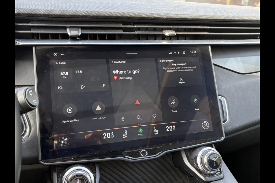 Lynk & Co 01 1.5 APPLE CARPLAY/ANDROID AUTO | PANORAMADAK | ELEKTRISCHE ACHTERKLEP | STOEL VERWARMING | MEMORY SEATS |