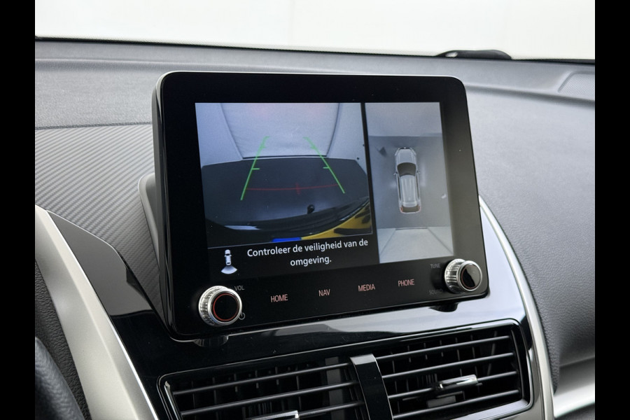 Mitsubishi Eclipse Cross 2.4I 188PK AUT. PHEV Hybride 360°Camera Adap.Cruise Stoel+Stuurverwarming Apple Carplay/Android Auto Navi Ecc Pdc Executive Lane Assist Privacy Glas Led Lmv Voicecontrol Regen-Lichtsensor Isofix Dodehoekdetectie 1.500KG Trekgewicht 1e Eigenaar Origineel Nederlandse Auto