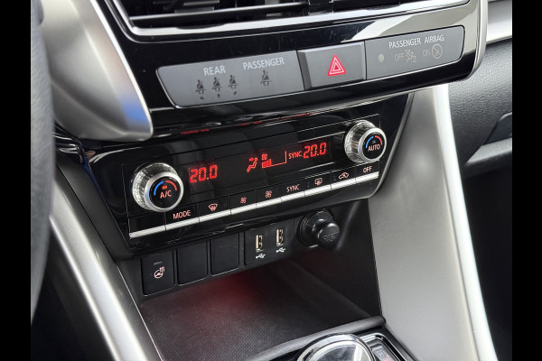Mitsubishi Eclipse Cross 2.4I 188PK AUT. PHEV Hybride 360°Camera Adap.Cruise Stoel+Stuurverwarming Apple Carplay/Android Auto Navi Ecc Pdc Executive Lane Assist Privacy Glas Led Lmv Voicecontrol Regen-Lichtsensor Isofix Dodehoekdetectie 1.500KG Trekgewicht 1e Eigenaar Origineel Nederlandse Auto