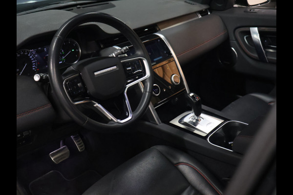 Land Rover Discovery Sport P300e 1.5 R-Dynamic HSE [PANORAMADAK, TREKHAAK, APPLE CARPLAY, ANDROID, CRUISE CONTROL, MERIDIAN SOUND SYSTEM, CAMERA, PDC V+A, LEDER, LED, NAVIGATIE, BLUETOOTH, CLIMATE CONTROL, ELEKTRISCHE ACHTERKLEP NIEUWSTAAT]
