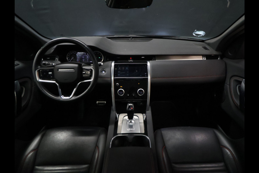 Land Rover Discovery Sport P300e 1.5 R-Dynamic HSE [PANORAMADAK, TREKHAAK, APPLE CARPLAY, ANDROID, CRUISE CONTROL, MERIDIAN SOUND SYSTEM, CAMERA, PDC V+A, LEDER, LED, NAVIGATIE, BLUETOOTH, CLIMATE CONTROL, ELEKTRISCHE ACHTERKLEP NIEUWSTAAT]