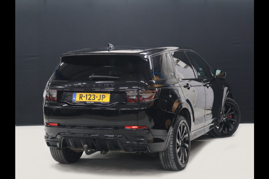 Land Rover Discovery Sport P300e 1.5 R-Dynamic HSE [PANORAMADAK, TREKHAAK, APPLE CARPLAY, ANDROID, CRUISE CONTROL, MERIDIAN SOUND SYSTEM, CAMERA, PDC V+A, LEDER, LED, NAVIGATIE, BLUETOOTH, CLIMATE CONTROL, ELEKTRISCHE ACHTERKLEP NIEUWSTAAT]