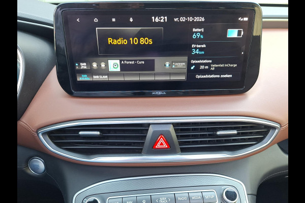 Hyundai Santa Fe 1.6 T-GDI PHEV Premium Sky | SOH: 96,8% | Panorama | Havana-Black Leder | Full LED | 360 Cam | Full Options! |