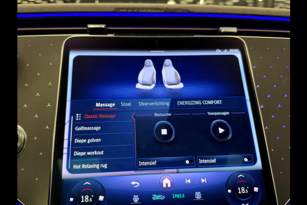Mercedes-Benz EQS 450+ 108 kWh LUXURY LINE BTW + MASSAGE | HEAD-UP | STOELVENTILATIE | BURMESTER | STUURVERW. | 360 CAMERA